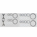 32Pcs ABC Valve Block Seal Kit for Mercedes CL55 CL65 CL500 CL600 S55 (2000-2006)
