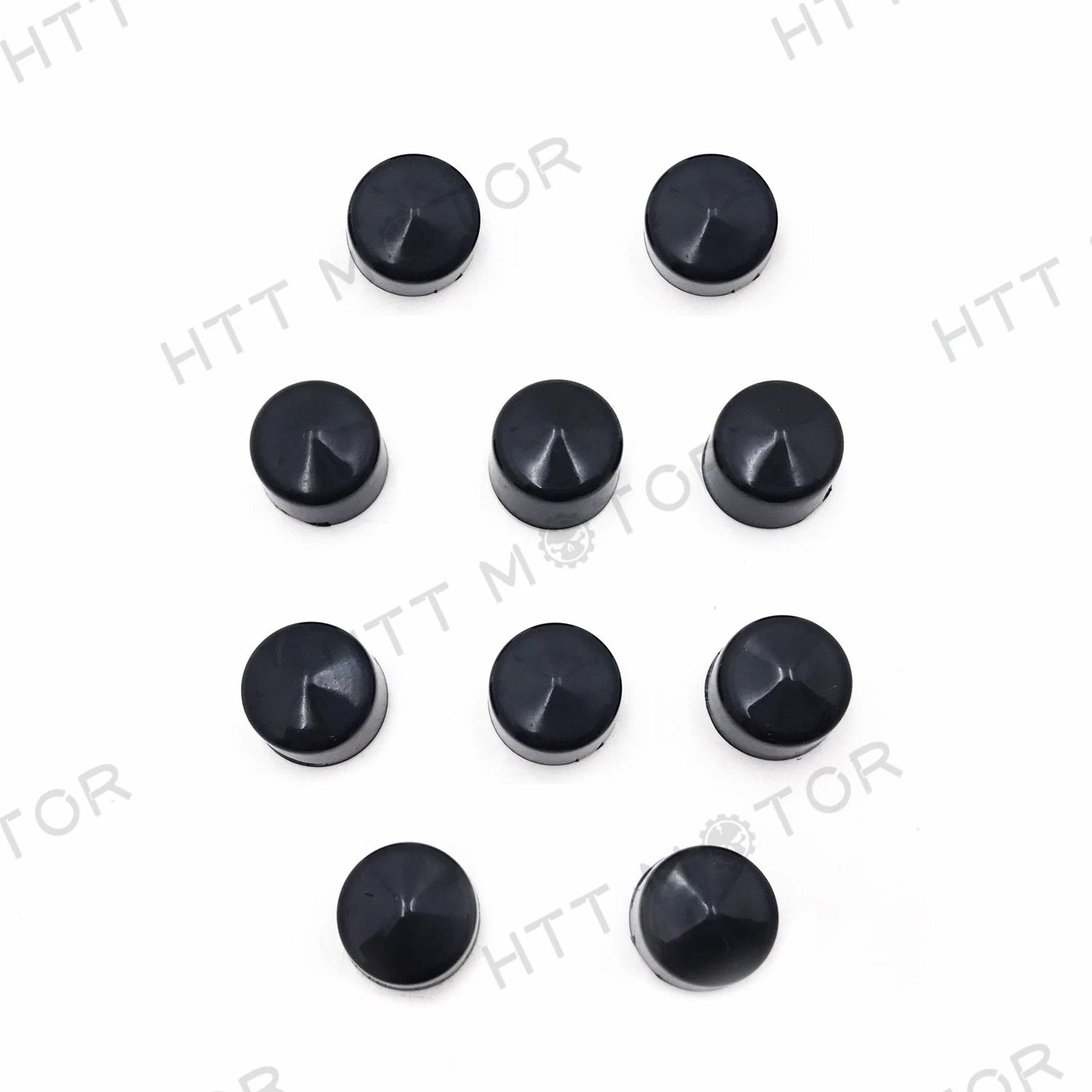 10 Piece Allen Socket Bolt Cap Dress Kit for Harley