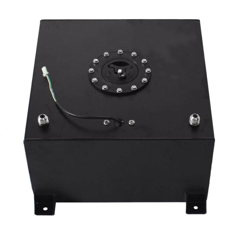 10 Gallon Black Aluminum Racing Fuel Cell for Universal Applications