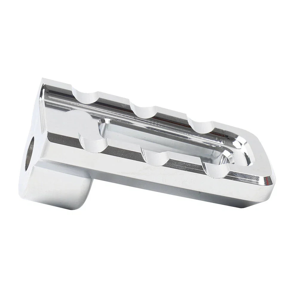 Chrome Heel Toe Gear Shift Pegs for Harley Softail Touring