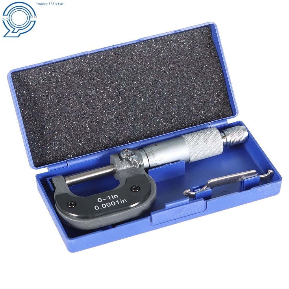 Outside Micrometer 0-1" 0.0001" for Machinist Tool