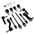 12pc Front Ball Joint and Idler Arm Kit for Chevy Silverado 1500 2500 HD (2007–2018)