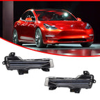 Switchback LED Sequential Signal Fog Lights for Tesla Model 3, Model Y