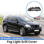 Front Left Fog Light Grill for Mercedes-Benz (2012-2018)