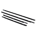Set of 4 Window Sweep Weatherstrips for Nissan Datsun Sunny B13 Sentra (1991–1994)