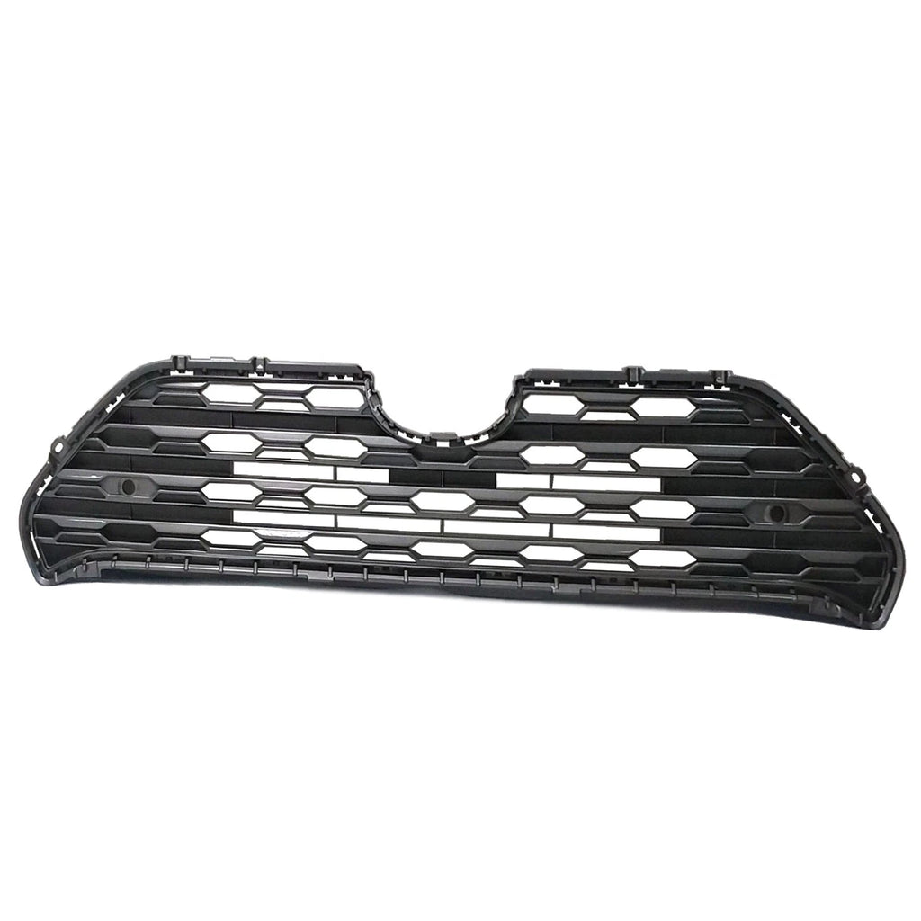 Front Grille Replacement Gray Gloss Polypropylene for Toyota RAV4 (2019–2021)