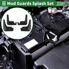 Mud Flaps Splash Guards for Hyundai Verna (2018–2020) W/ Mount Accessories