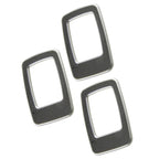 Stainless Steel Window Switch Cover Trim for BMW X5 E70, X6 E71 (2007-2014)