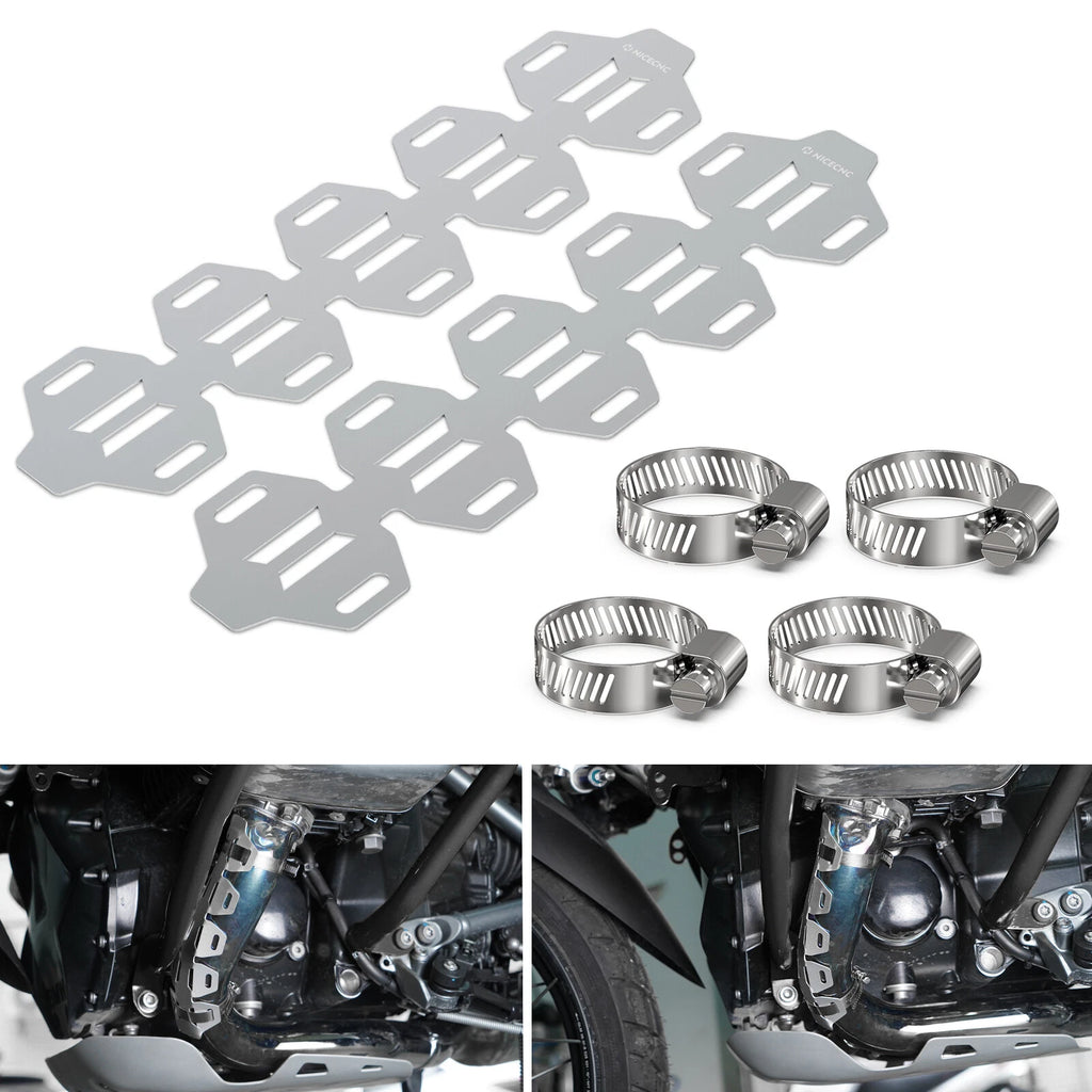 Muffler Head Pipe Guard Cover for BMW R1250GS Adventure R1250RS (2019–2023)