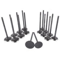 Set of 8 Intake and Exhaust Valves for Scion tC xB Toyota RAV4 Matrix Camry (2001–2015)
