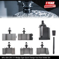 Set of 2 Quick Change Tool Post Holders for Lathe 6-12"