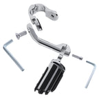 Engine Guard Crash Bar with Highway Foot Pegs for Harley Softail Fatboy (2000–2017)