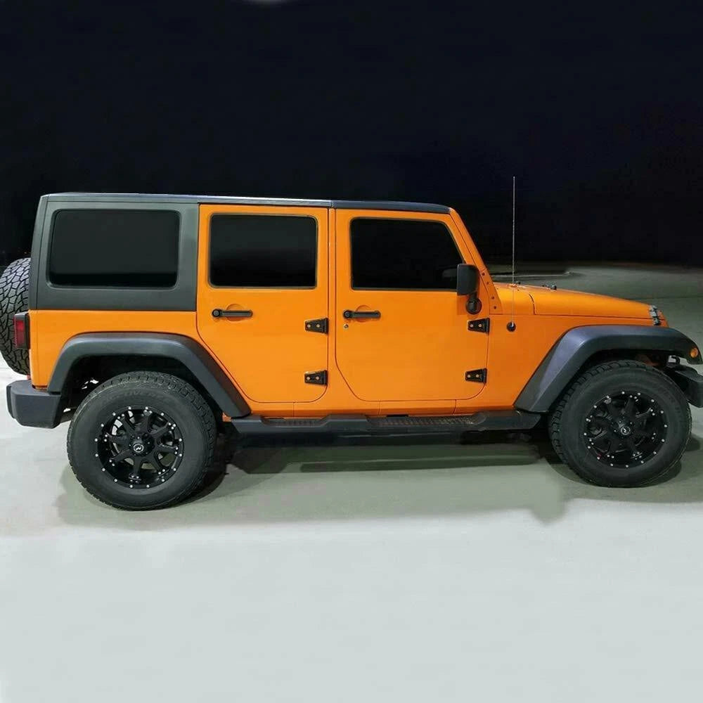 10pc Hood Hinge Set for Jeep Wrangler JK Unlimited (2007-2018)