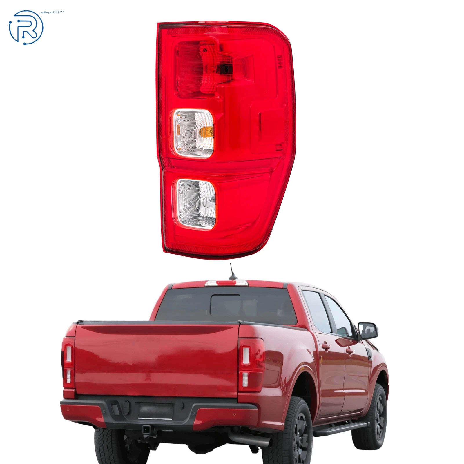 Tail Light Lamp for Ford Ranger XL (2019–2022) Right Passenger Side Outer
