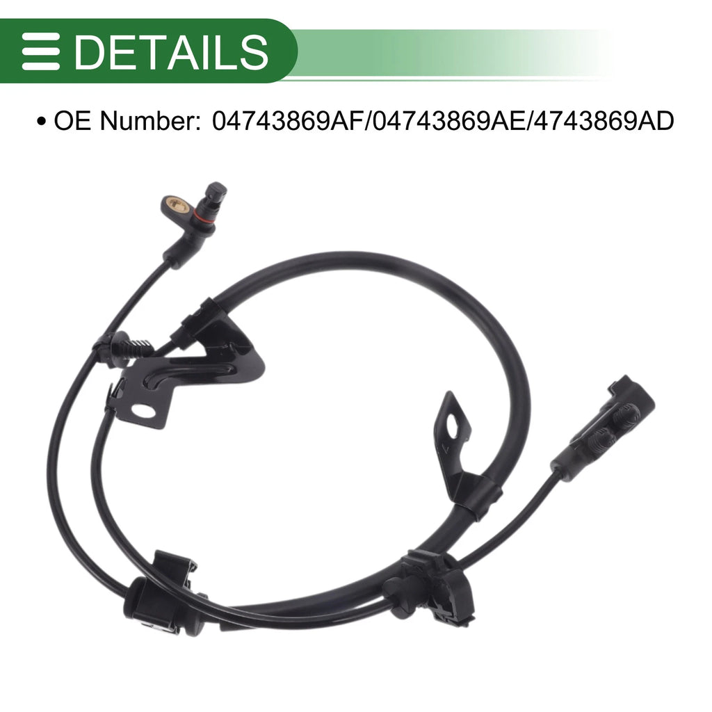 ABS Wheel Speed Sensor No. 04743869AF for Dodge Journey (2009–2020)