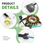Stator w/Stater Relay for Yamaha Bear Tracker 250 YFM250 (2001–2004)