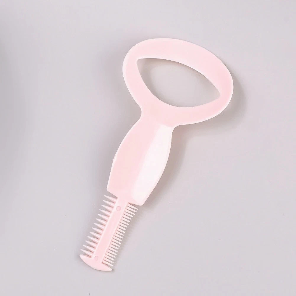 Set of 4 Eye Makeup Tools: Mascara Shield, Eyeliner Template, Eyelash Comb
