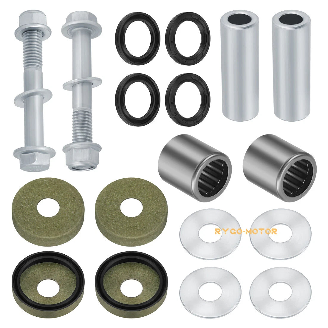 Front Lower A Arm Bushing Bearing & Bolts for Suzuki Quadsport Z400 (2003–2014)