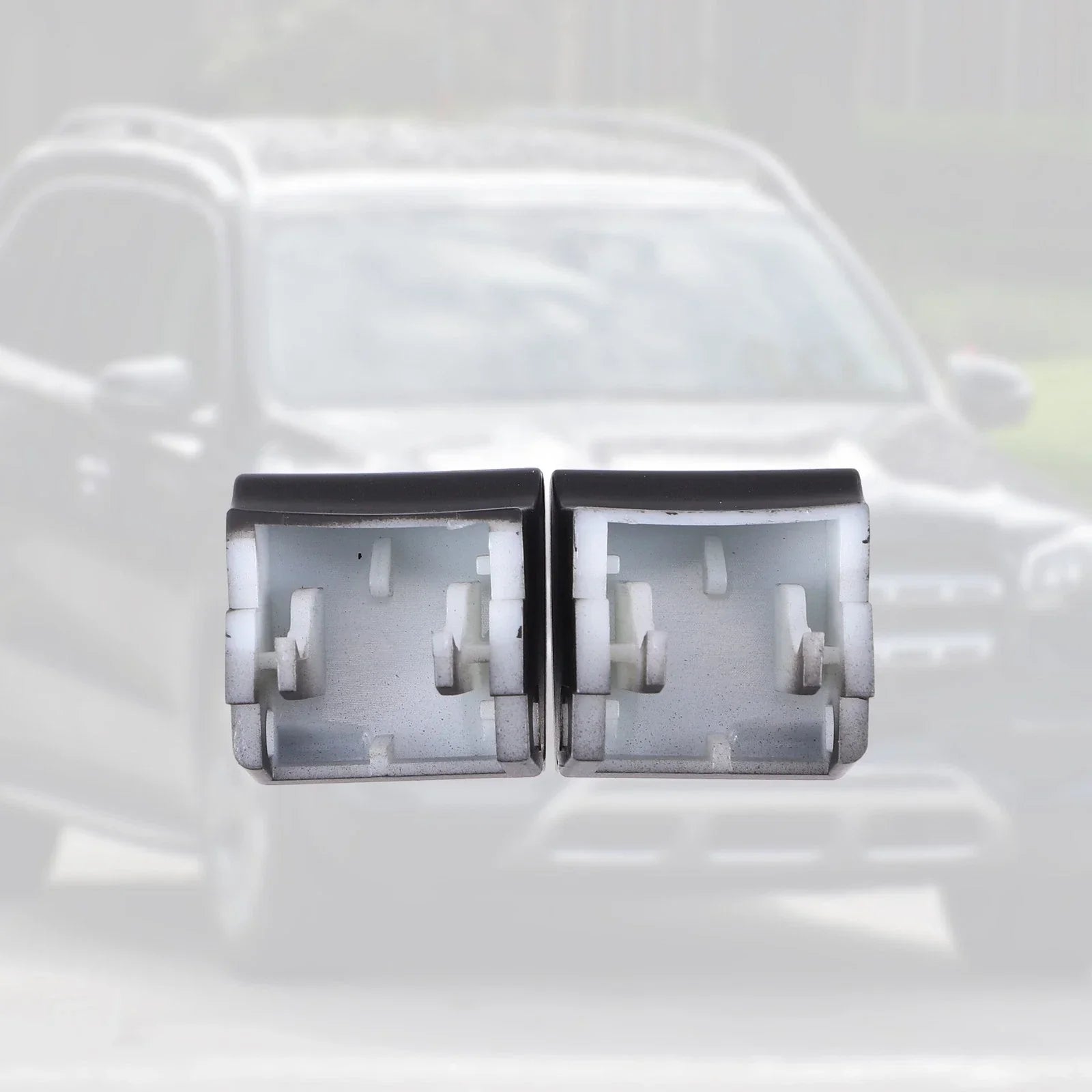 2 x Window Lift Switch Button Covers for Mercedes-Benz GLE500 (2016-2020)