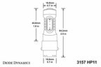 LED Bulb 3157 High Power Replacement for Diode Dynamics (2012–2019)