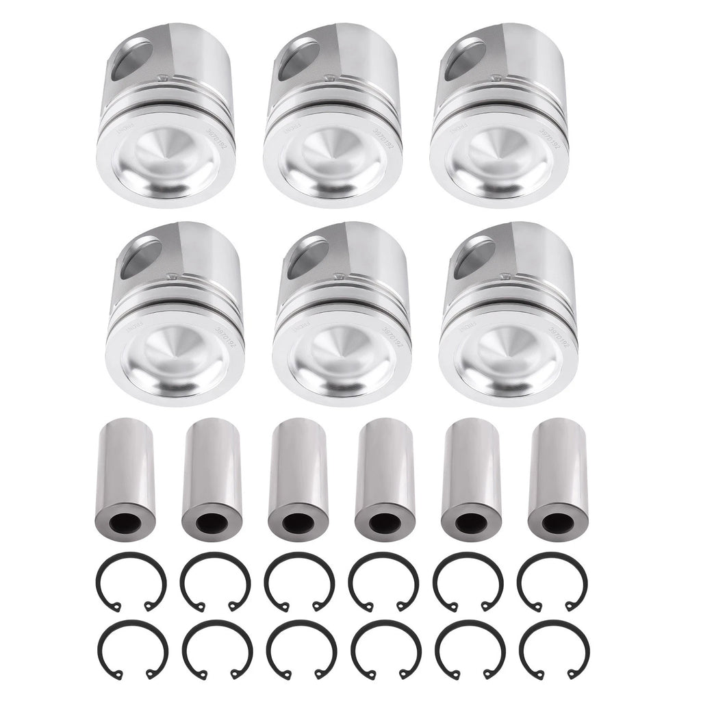 Engine Pistons & Rings for Dodge Ram 3500 Cummins 24V 5.9L (2004–2006) 3970192