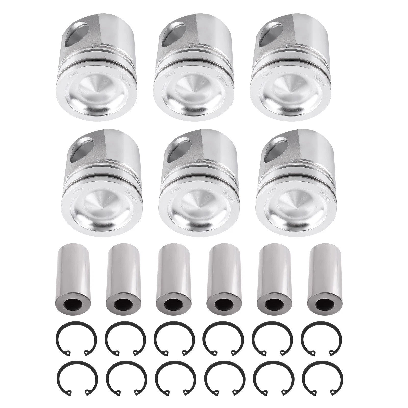 Engine Pistons & Rings for Dodge Ram 3500 Cummins 24V 5.9L (2004–2006) 3970192