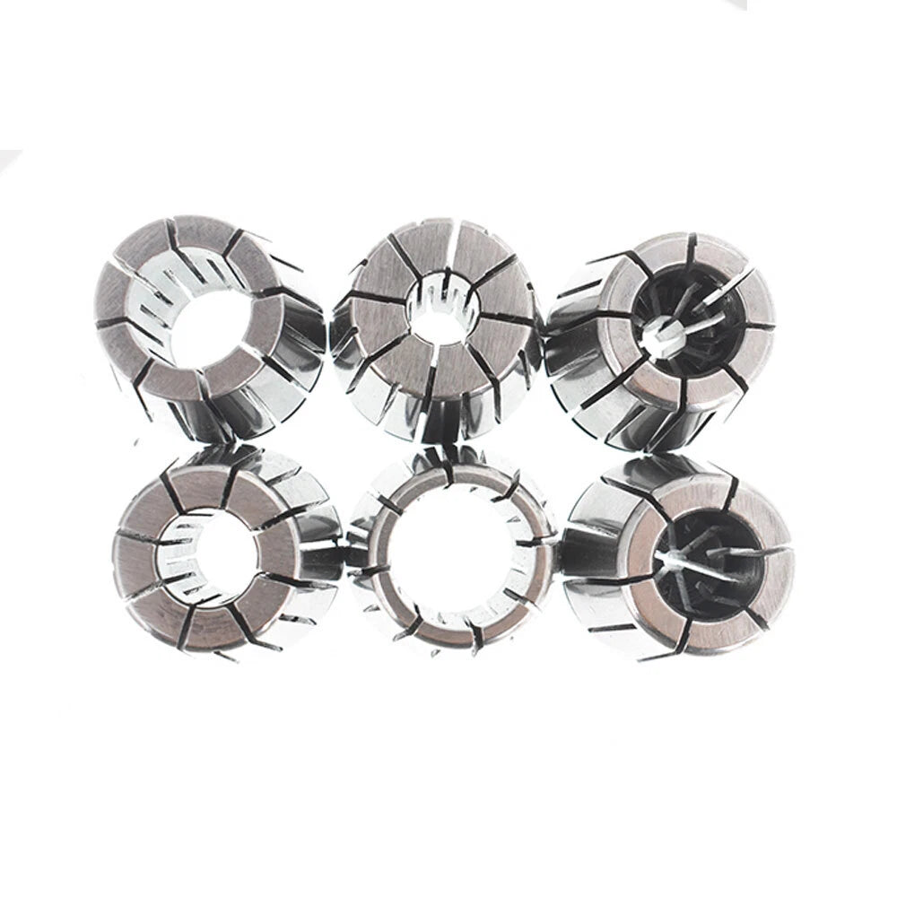 Set of 6 ER32 Spring Collets for CNC Milling Lathe (Compatible with Various Models)