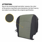 Driver Bottom Cloth Seat Cover for Dodge Ram 1500 SLT (2009–2012)