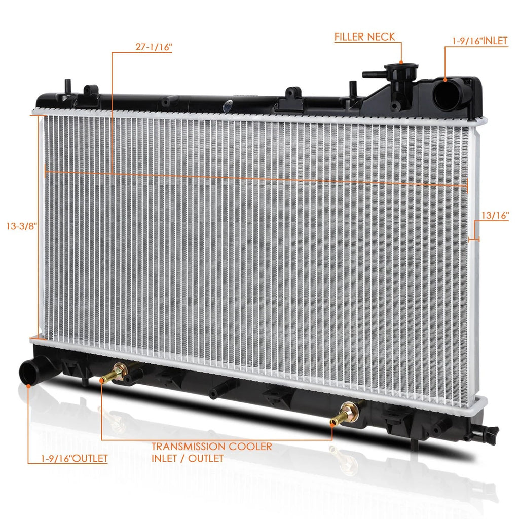 Aluminum Radiator for Subaru Forester/Impreza (1998–2002) DPI-2402