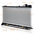 Aluminum Radiator for Subaru Forester/Impreza (1998–2002) DPI-2402