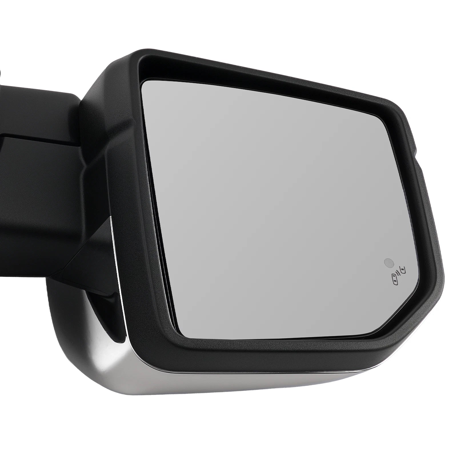 Heated Chrome Left Side Mirror for Ford F-150 XLT Crew Cab (2015–2017)