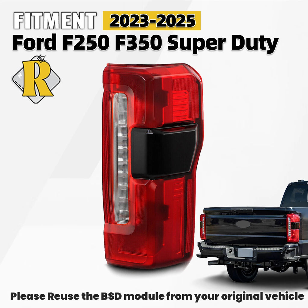 Halogen Tail Light Right Side for Ford F-250 Super Duty (2023–2025)