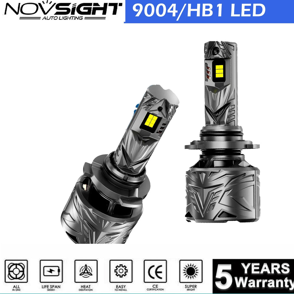 2X 9004 HB2 LED Headlight Bulbs for
