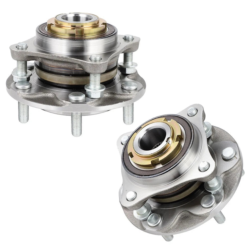 Set of 2 Front Wheel Bearing Hub Assemblies for Toyota 4Runner (2003–2023)