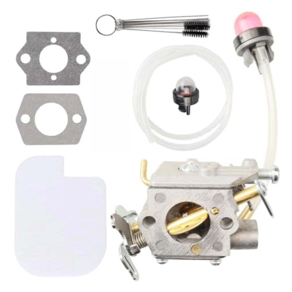 Complete Replacement Carburetor Kit for Poulan PR4218 PL3314 PL3816 (N/A)
