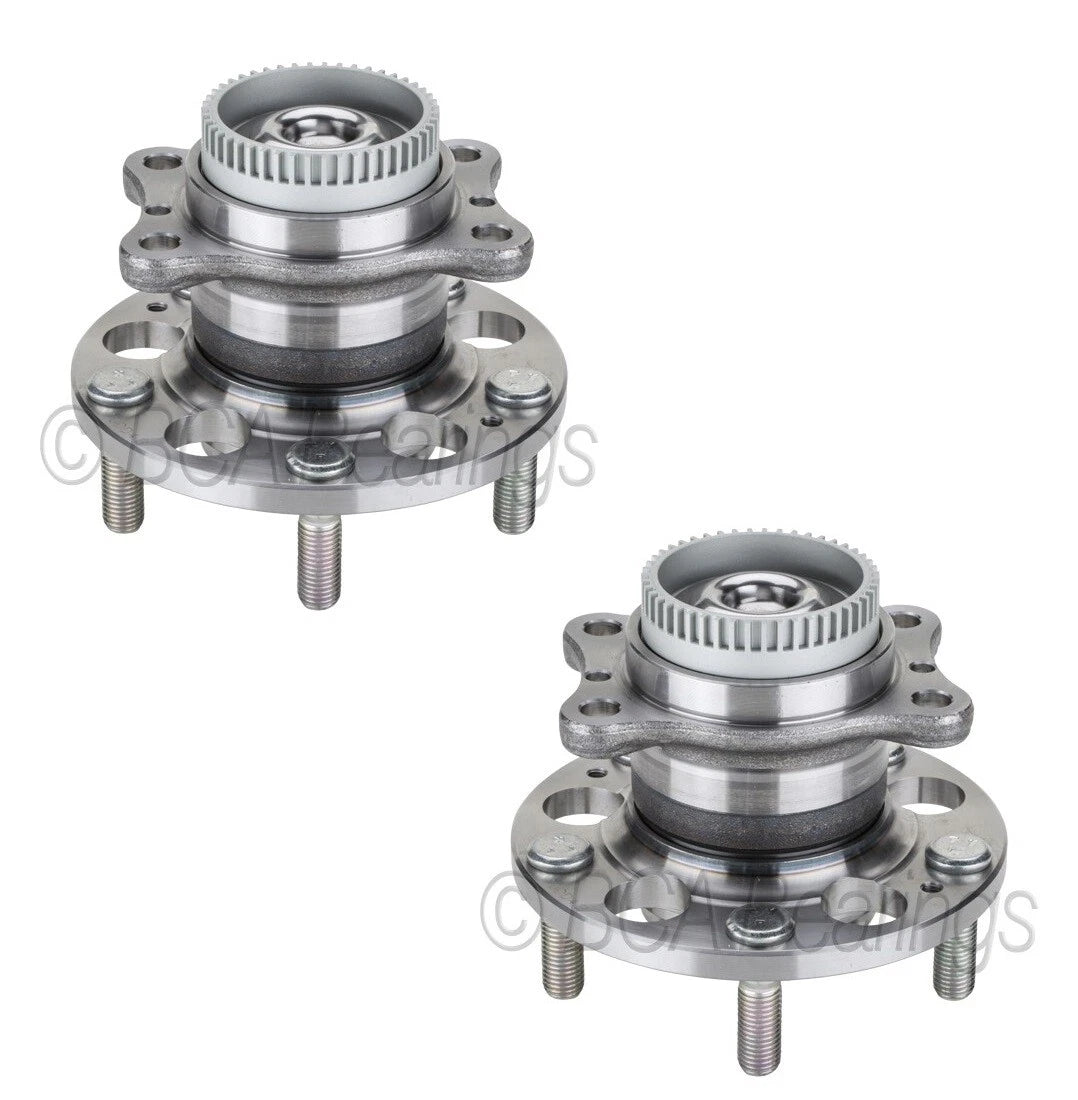 Set of 2 Rear Wheel Bearing & Hub Assemblies for Elantra Veloster Forte (2011–2020)