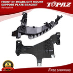 2X Front Right Headlight Mount Support Plate Bracket for Audi A4 (1996–2001)