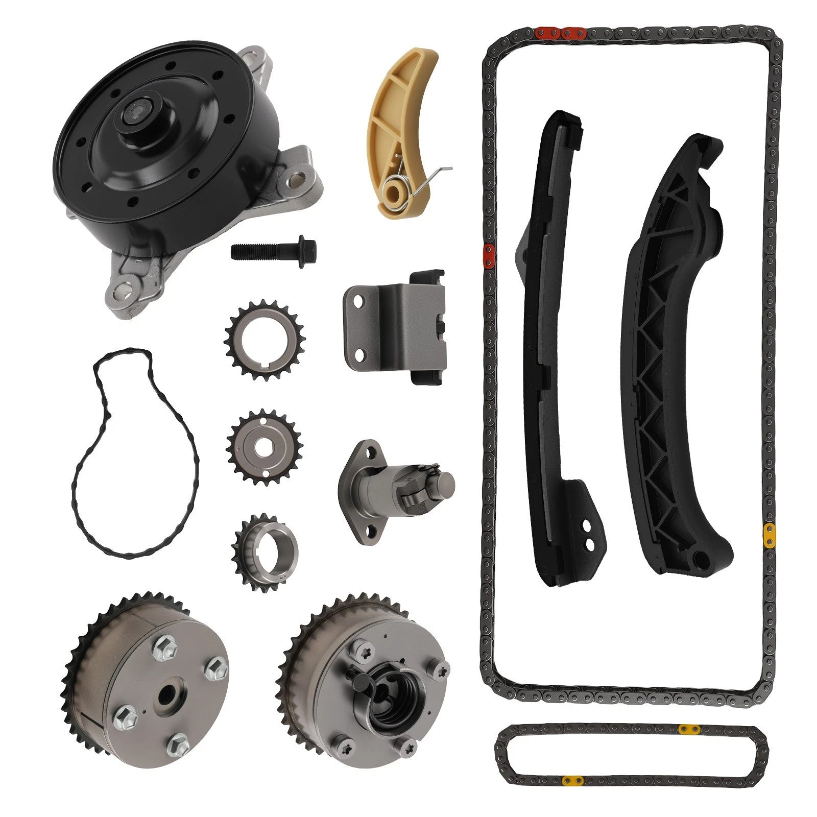 Timing Chain Kit with VVT Sprocket and Water Pump for Toyota Corolla 2003–2008