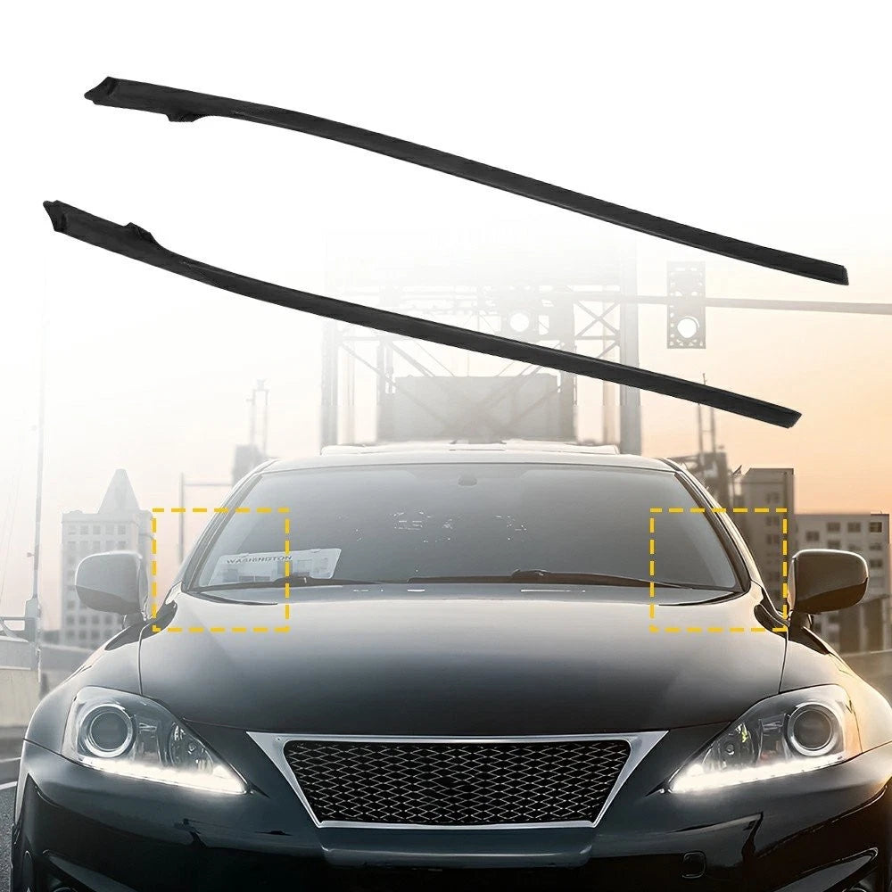 2X Windshield Moulding Kit for Lexus IS250 IS350 (2006–2013) EV