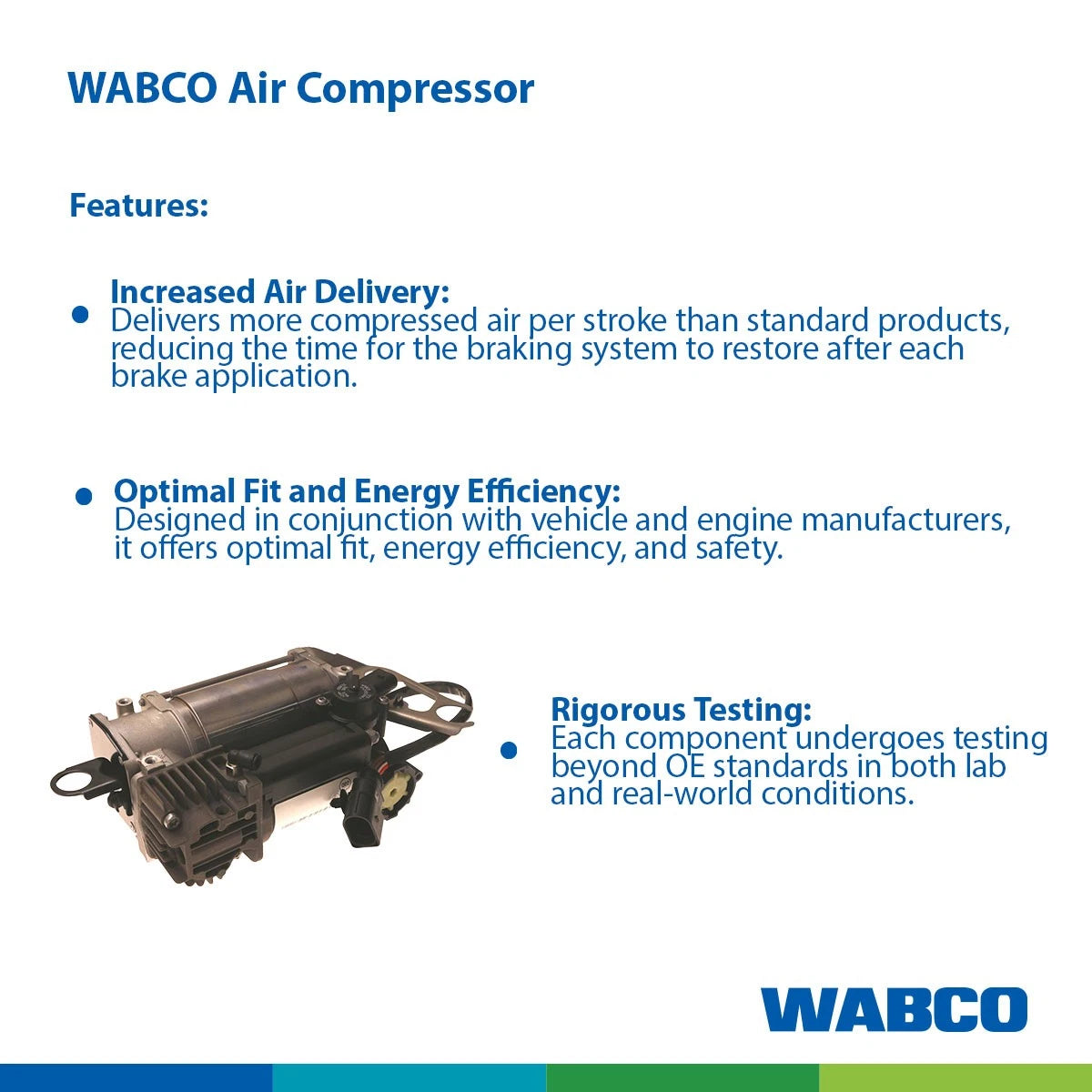 Air Suspension Compressor for Audi A6 Quattro (2002-2011)