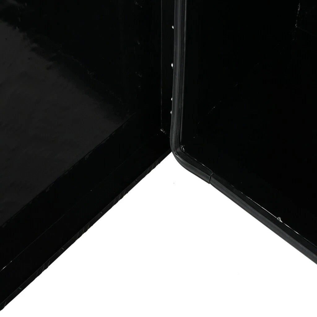 60" x 18" Black Aluminum Tool Box for Pickup Truck (Fits )