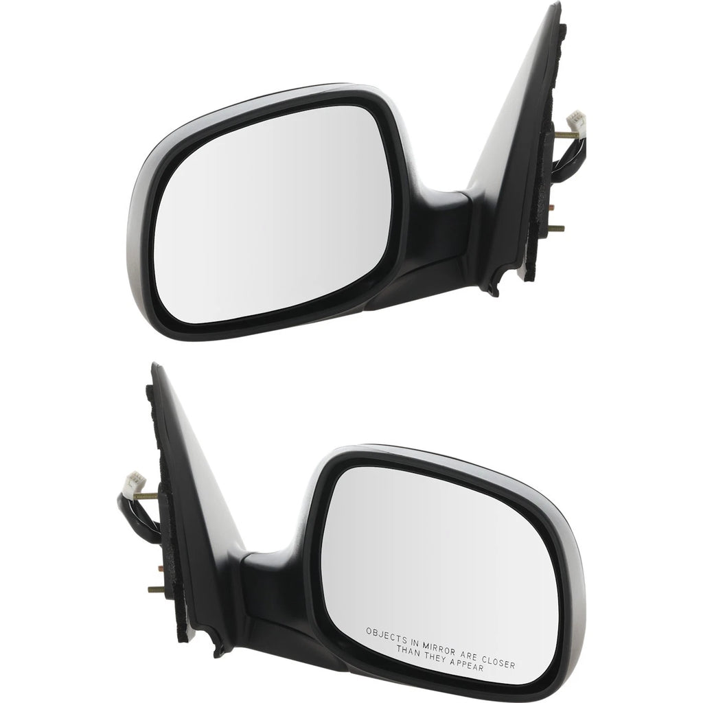 Set of 2 Power Mirrors for Toyota Sequoia, Tundra Double Cab (2001–2007)