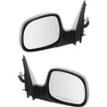 Set of 2 Power Mirrors for Toyota Sequoia, Tundra Double Cab (2001–2007)