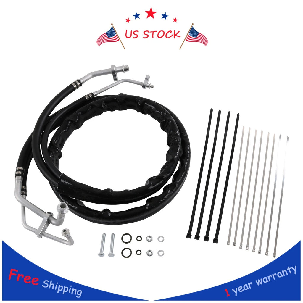 Set of 2 Rear AC Lines for Dodge Caravan Chrysler Town & Country (2012–2019)
