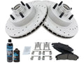 Front Brake Pad and Rotor Kit for Mazda B2300 RWD (2001–2002) FC162ST