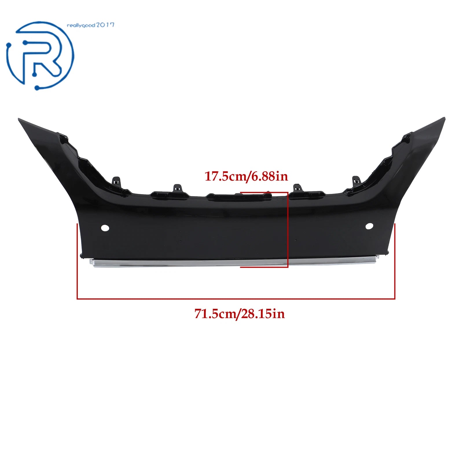 Front Bumper Face Bar with Radar Hole for Nissan Murano (2019-2022)
