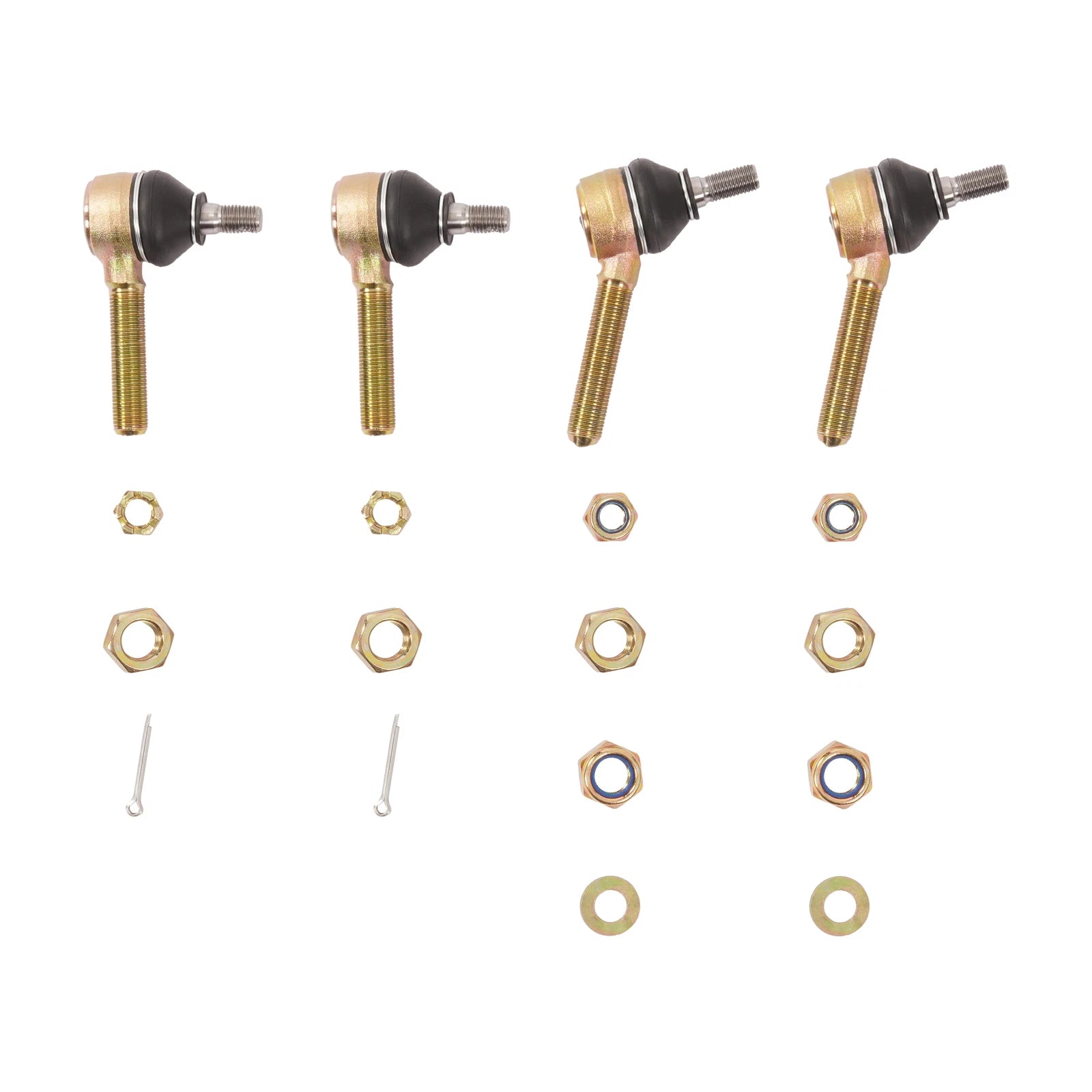 Set of 4 Steel Front A Arm Ball Joints for Honda TRX450R (All Years)