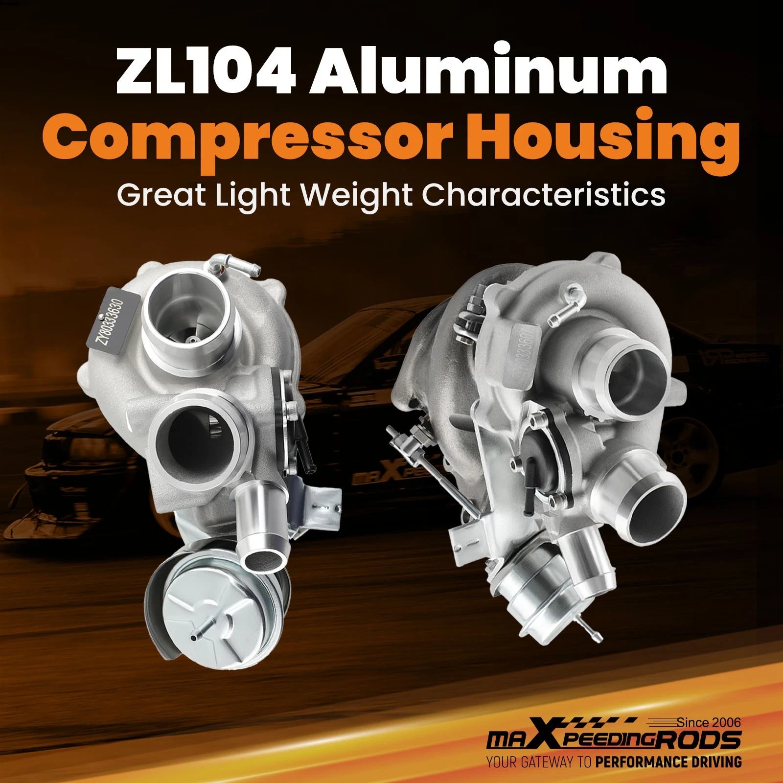 Twin Turbos for Ford F150 3.5L (2010–2012) CL3E6K682A CL3Z6K682B