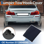 Rear Car Bumper Tow Hook Cover for BMW 5 Series F10 (2011–2017) No. 51128048592 Deep Sea Blue