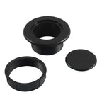 Umbrella Hole Ring Plug Cap Set for Outdoor Table Cover Black